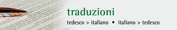 traduzioni tedesco italiano